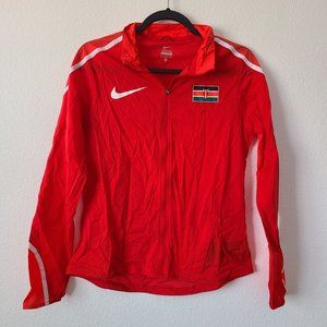 NEW Nike Womens Pro Elite Team Kenya Lightweight Running Jacket 801519-611 Sz S